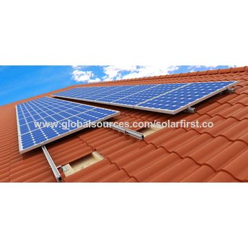China Aluminum Profile Roof Rail For Solar Mounting Structure on Global ...