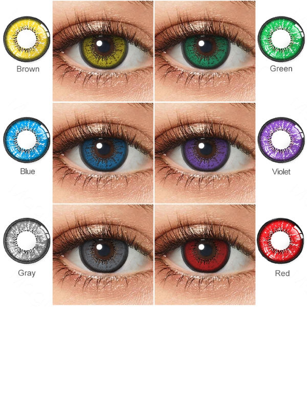 eye contact colors