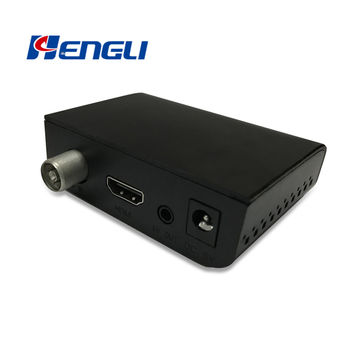Decodificador receptor de TDT Mini TDT Sintonizador de TV USB Mulit  receptor de televisión DVB-T2 - China Decodificador, DVB-T