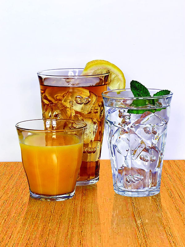 Cocktail Glasses 480ml Barware Glass Juice Cocktail Cold Drinks Hi Ball Tumblers 