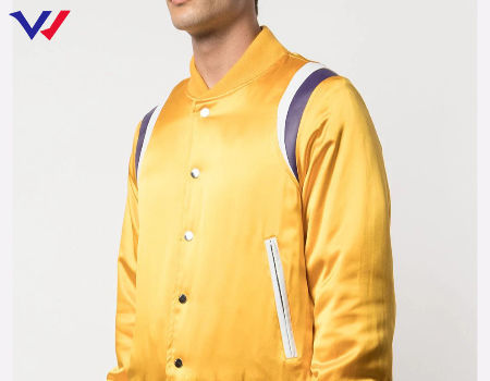 baseball collar jacket