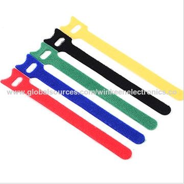 Buy China Wholesale Customized Hook Loop Cable Tie Strap For Cable Cord  Management & Cable $0.1