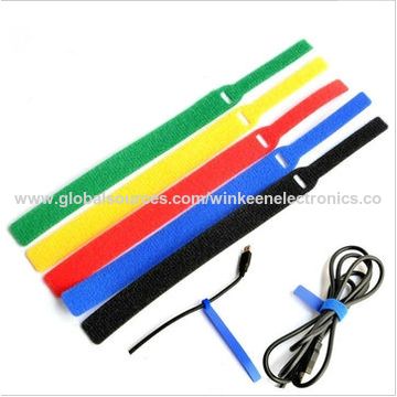 China velcro hook and loop cable tie