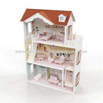 Buy Wholesale China 2020 New Design Playtive Wooden Doll Houses