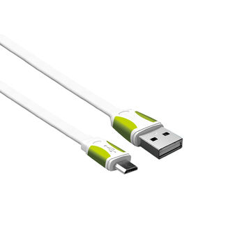Câble de Charge USB-C 60W Original Apple, Tissé - Blanc 1m - Français