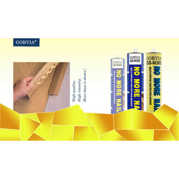 GORVIA - Pegamento adhesivo para madera de plástico líquido