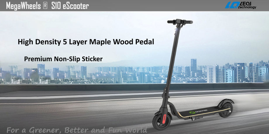 Megawheels S10 Scooter Trottinette Electrique E-Scooter Pliant 250W 7.5Ah