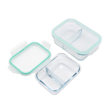 Buy Wholesale China Eco-friendly Bpa Free Glass Food Container For Food  Storage Glass Storage Containers With Lid 370ml & Glass Containers For Food  Storage at USD 0.52