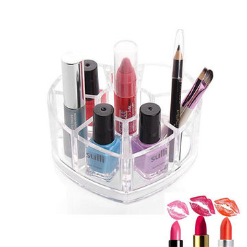 1pc Makeup Storage Box Transparent Double-layer Dust-proof Drawer Type  Desktop Cosmetic Organizer Shelf Cosmetic & Face Mask & Lipstick Storage  Cabinet