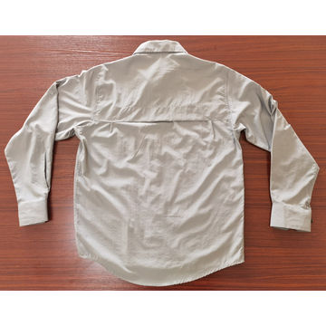 Buy China Wholesale Men's Outdoor Stylish Breathable Custom Uv Protection  Long Sleeve Fishing Shirt & Fishing Shirts $9.5