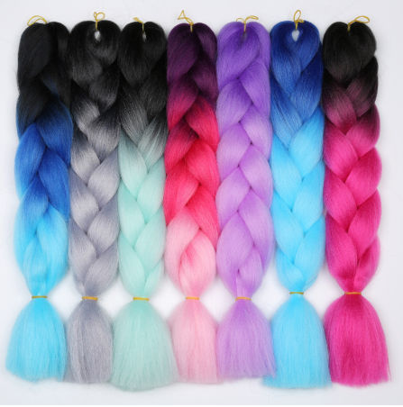 Buy Wholesale China 1 Pack Large Stock 200+ Colors Ombre Jumbo Braid  Synthetic Hair Extensions & Jumbo Braid Synthetic Hair Extensions at USD 20