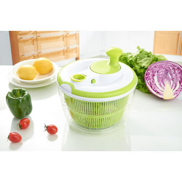 Buy Wholesale China 5l Kitchen Manual Plastic Vegetable Spinner & Salad  Spinner at USD 4.59