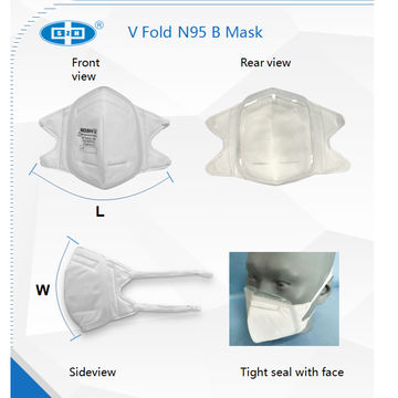 v fold n95 b mask