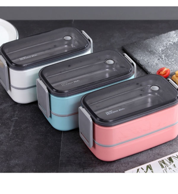 Layers Rectangular Insulated Hot Food Container Stainless Steel Bento Lunch  Box Food Storage Container Children's Warmer Suitable for Children's Hot  Food