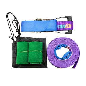 Juego de línea de obstáculos de 40 pies Slackline para exteriores