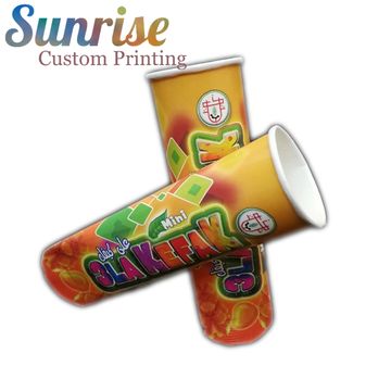 China Disposable Candy Ice Cream Squeeze Paper Cup Push Up Ice cream ...
