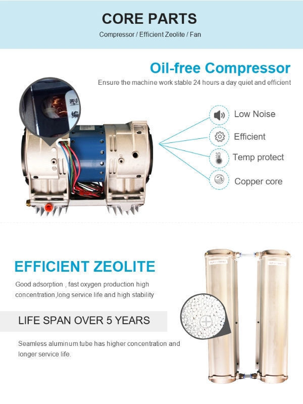 China 10LPM Oxygen concentrator for medical and home use on Global