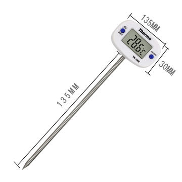 TA288 LCD Digital Food Thermometer BBQ Probe Thermometer