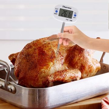 Electronic Kitchen Oil Thermometer Digital Food Thermometer Long