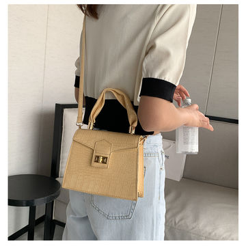 Buy Generic Fashion all-match bucket bag simple style pu leather one  shoulder women's handbags female bag casual Sac A Main Femme Ladies Color  Black at
