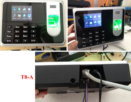 China RFID Card Reader Time Attendance and Fingerprint Access Control ...