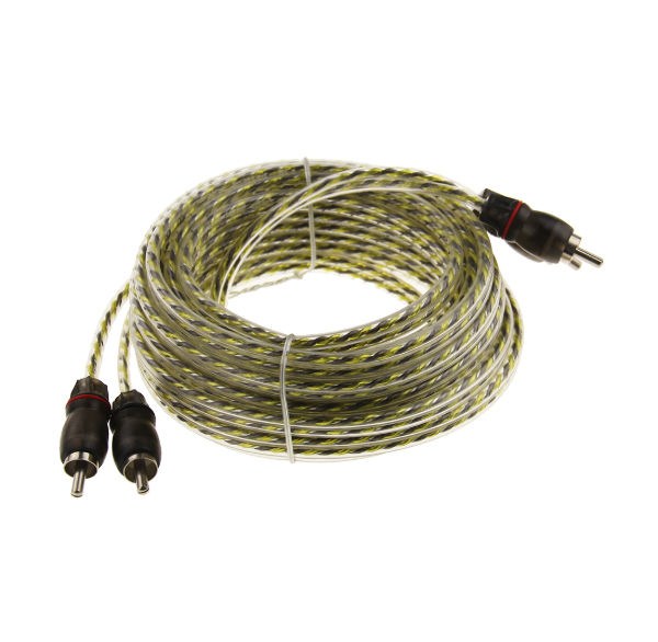 5mm Male to male 2RCA audio video cable for car, rca cable RCA audio