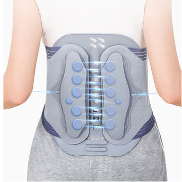 Lower Back Waist Support Belt Spine Pain Relief Orthopedic Brace Trimmer  Corset