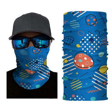 BANDANA DURAG UV Face Shield Mask Fishing Headwear Biker Neck Gaiter Tube  Buff
