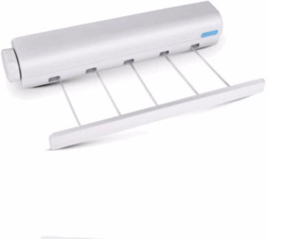 Plastic Clothes Line Automatic Telescopic Drying Rack Wall Mounted ...