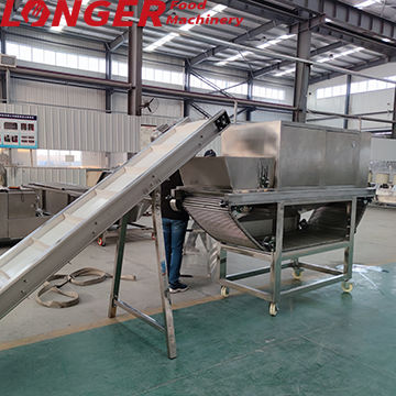 Industrial Garlic Peeling Machine Production Line Fully Automatic