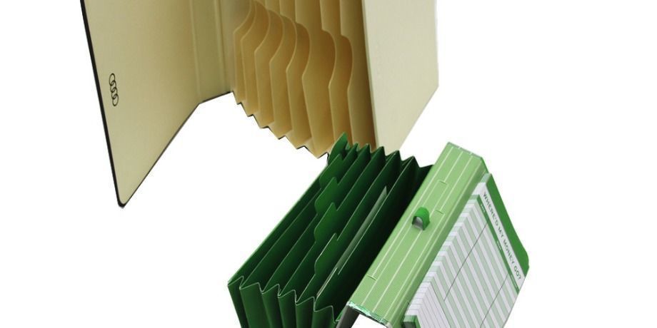 Note Folder Portable Notebook folder, Medium size, portable, High-end atmosphere, Notebook ...