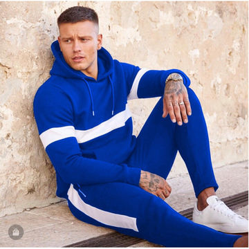 Wholesale Sportswear Men Tracksuit Casual High Quality Hoodie Tracksuit  Latest Fashion Men Joggers Pants Two Piece Pants Set - China Casual Clothing  Set and Sportswear Set price