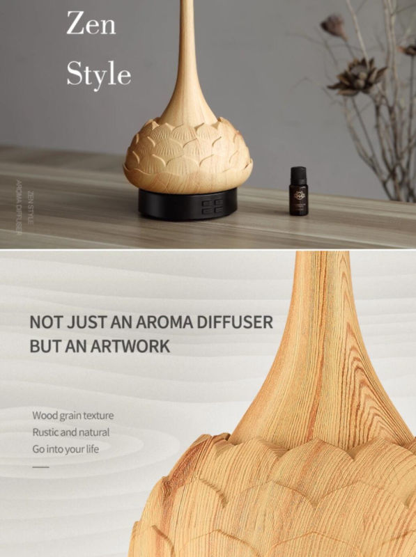 China Ultrasonic aroma diffuser glass fragrance scent usb music air