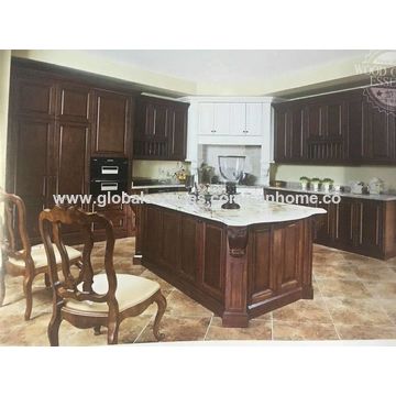 Buy Wholesale China Classic Solid Wood Kitchen Cabinet Set For Sale & Kitchen  Cabinet Set at USD 3500