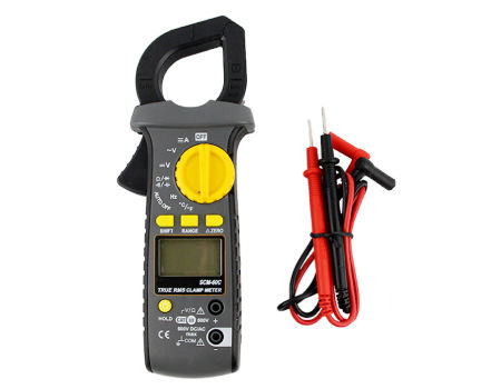 China SCM-60C Digital Clamp Meter with True RMS,Auto Range Capacitance ...