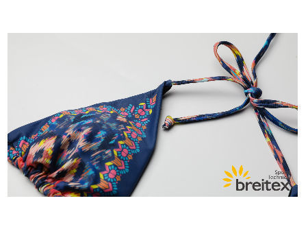 Sublimation Ethnic Printed Triangle Bikini Swimsuit-Two Piece Set from Breitex supplier