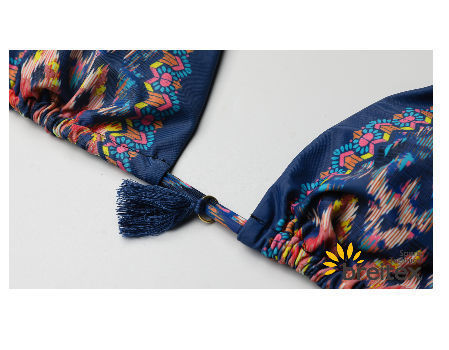 Sublimation Ethnic Printed Triangle Bikini Swimsuit-Two Piece Set from Breitex supplier
