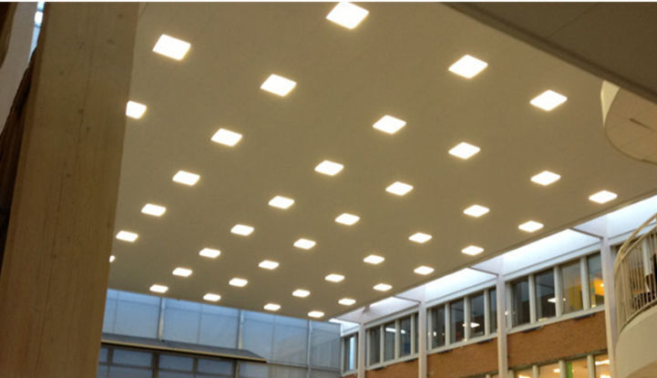 Square Led Cells China 24W Square LED Panel Light,300x300mm,Ultra-slim,Chrome color ...