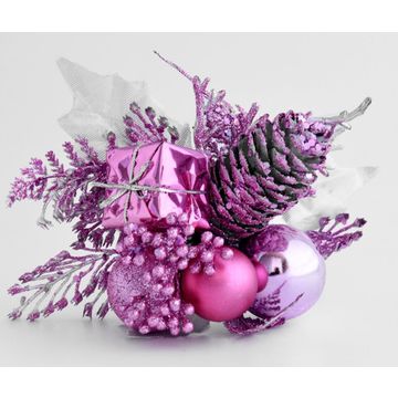 Buy Wholesale China Glitter Flower Picks Gold Vase Bottle Filler With  Artificial Poinsettia Flowers Frozen Pine Leaves & Christmas Artificial  Flower Decoration at USD 1.7