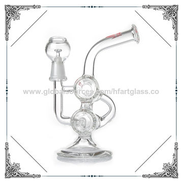 Wholesale Custom 14mm Maade Glass Bong For Smoking Recycler Herb  Circulation Handheld Dab Rig With Perc Percolator And Oil Rigs From  Relaxhome, $26.4