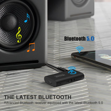 Adaptateur Bluetooth,Emetteur et Récepteur Bluetooth 5.0 pour Système  Audio,avec Câble Audio Numérique 3,5 mm,pour  TV/Haut-parleurs/Voiture/Voyage en Avion : : High-Tech