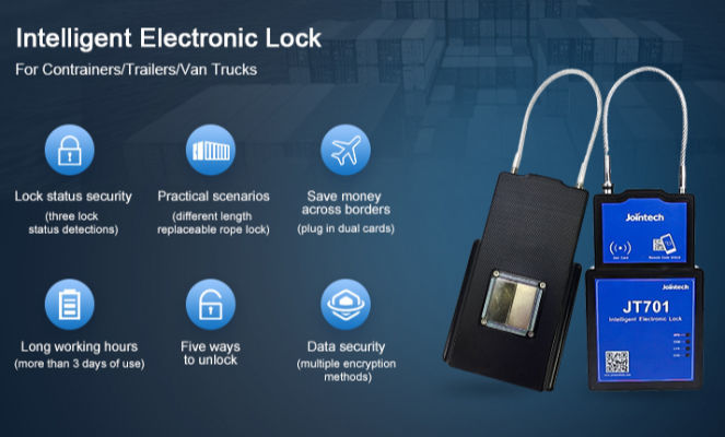 China Container gps tracking device with electronic lock function on ...