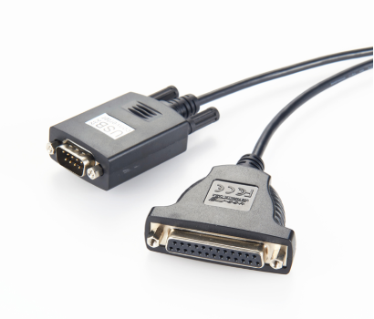 USB to Serial and Parallel Adapter Cable USB A to 9 Way RS-232 and 25 ...