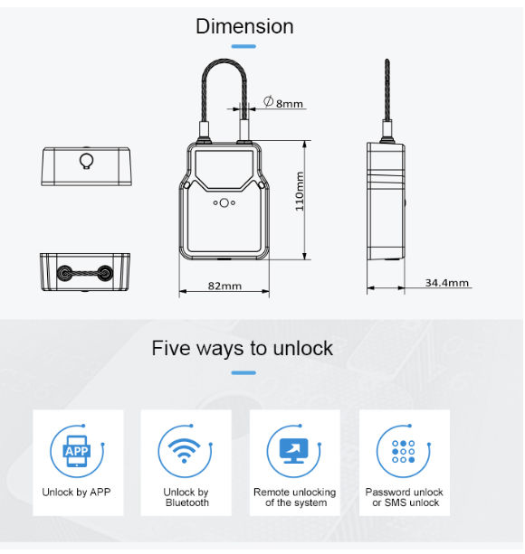 China Jointech reusable battery waterproof container seal GPS tracker ...