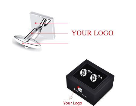 Cuff Links and Tie Clip,Custom Animal Eagle,Copper,Fashion Men's Novelty Cuff Links Set for Business supplier