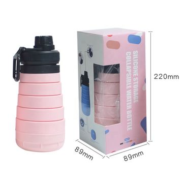 750ml Collapsible Silicone Water Bottles