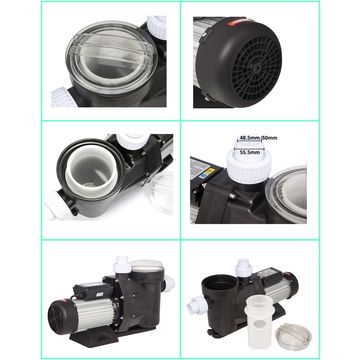 China 2HP High Quality Electric Swimming Pool Spa Filter Water Pump on ...