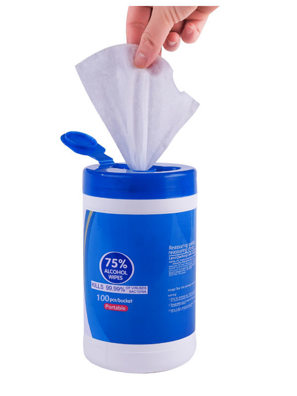 China Factory direct office supplies wet mobile phone cleaning wipes on