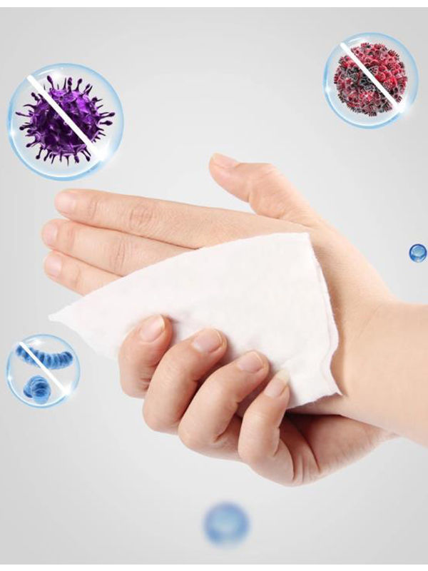 China Factory direct office supplies wet mobile phone cleaning wipes on