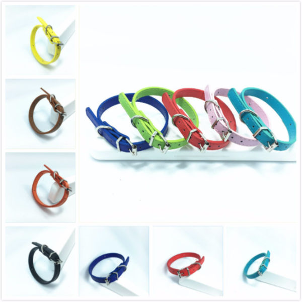plastic coated dog collars